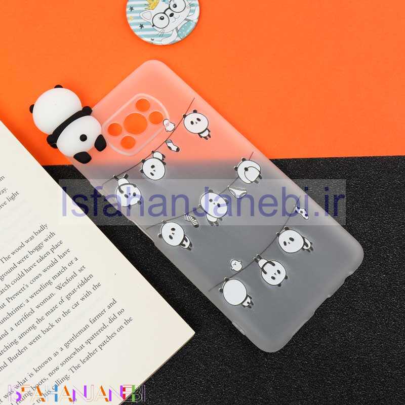 اصفهان جانبی-قاب عروسکی طرح پاندا Xiaomi Poco x3/x3 NFC/x3 pro