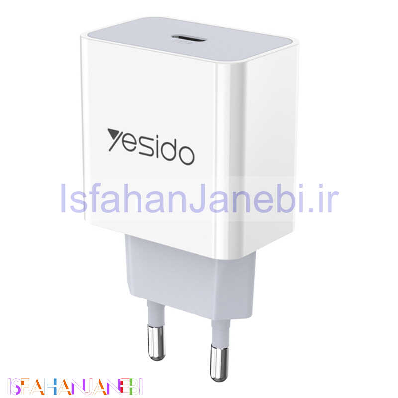اصفهان جانبی-کلگی فست شارژ Yesido YC27 PD 18W