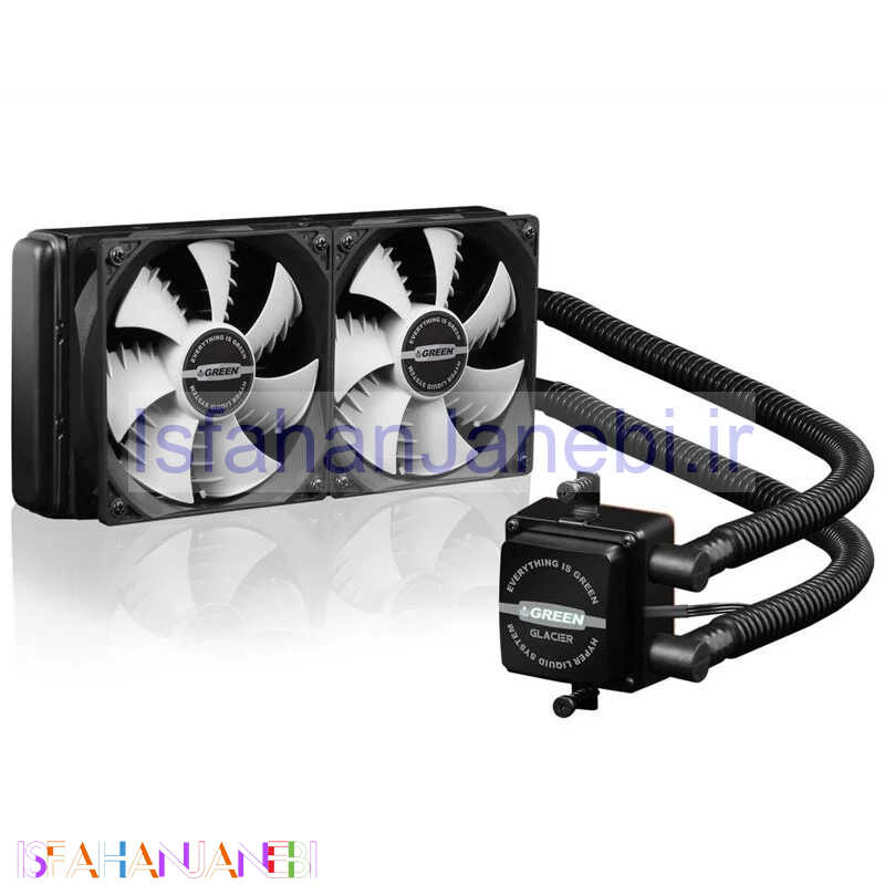 اصفهان جانبی-فن خنک کننده CPU گرین Green Glacier GLC240A