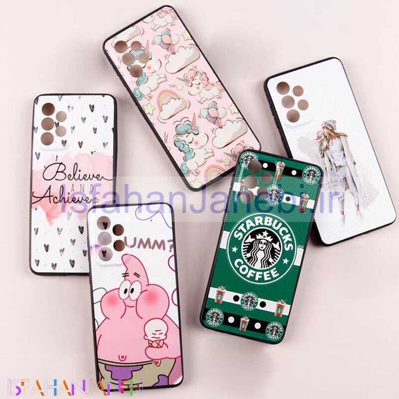 اصفهان جانبی-قاب فانتزی طرحدار دخترانه محافظ لنزدار Samsung Galaxy A33 5G سری R