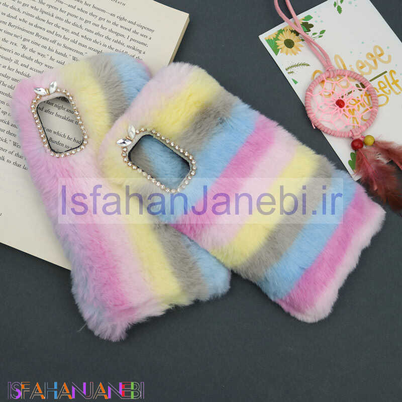 اصفهان جانبی-قاب پشمالو رنگین کمانی Xiaomi Poco M3 Pro