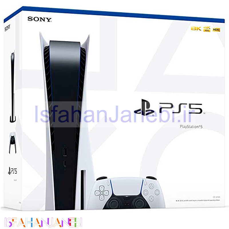 اصفهان جانبی-جعبه خالی کنسول PS5 رویی و تویی