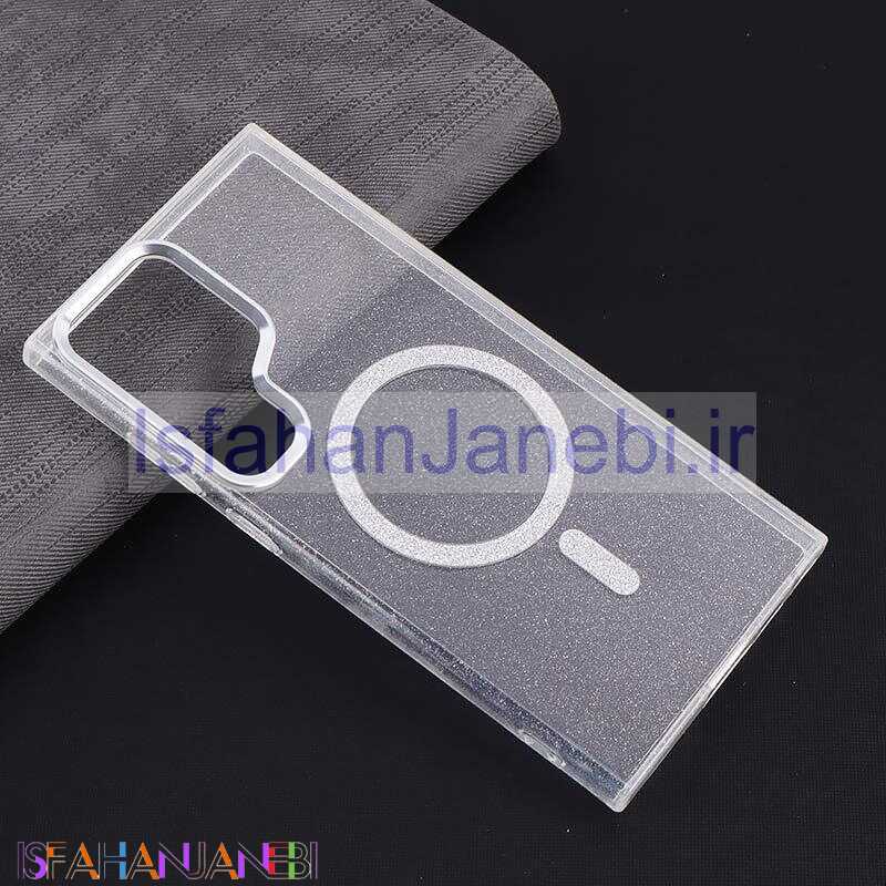 اصفهان جانبی-قاب اکلیلی مگ سیف Vip Max سامسونگ Galaxy S23 Ultra دور محافظ متال