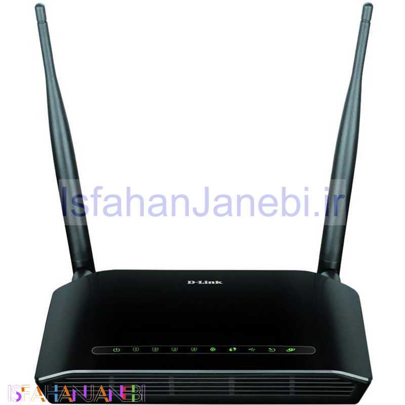 اصفهان جانبی-مودم روتر +ADSL2 دی لینک DSL-2790U