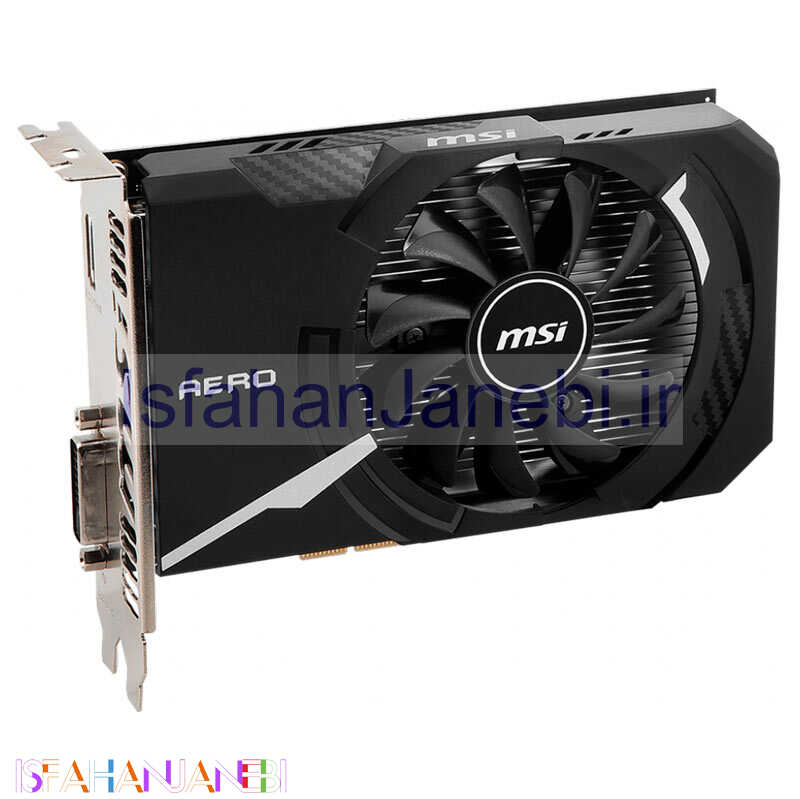 اصفهان جانبی-کارت گرافیک MSI AERO ITX GeForce GT1030 OC 2GB GDDR4 64Bit