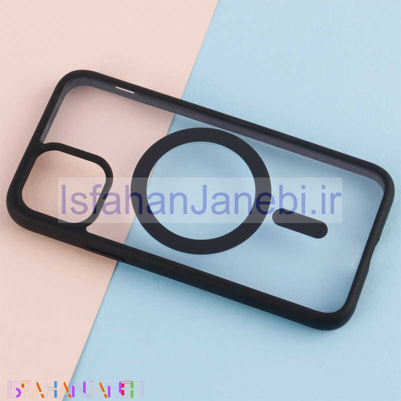 اصفهان جانبی-قاب PC شفاف دور رنگی مگ سیف iPhone 11 Pro