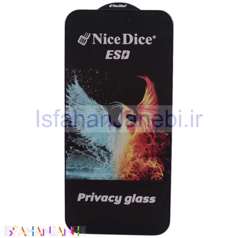 اصفهان جانبی-گلس پرایوسی Nice Dice آیفون iPhone 14 Pro Max
