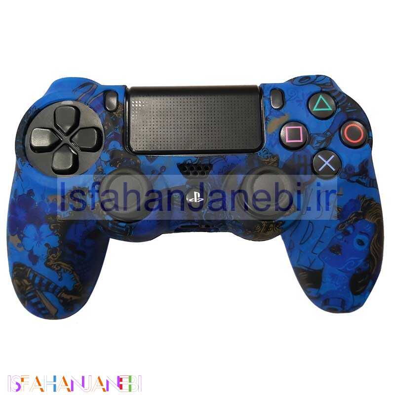 اصفهان جانبی-روکش دسته بازی PS4 طرح فانتزی زمینه آبی کد 14