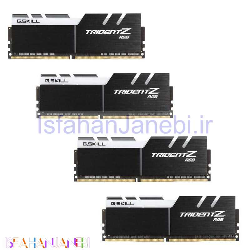 اصفهان جانبی-رم کامپیوتر G.SKILL TridentZ RGB DDR4 64GB 2400MHz CL15 Quad