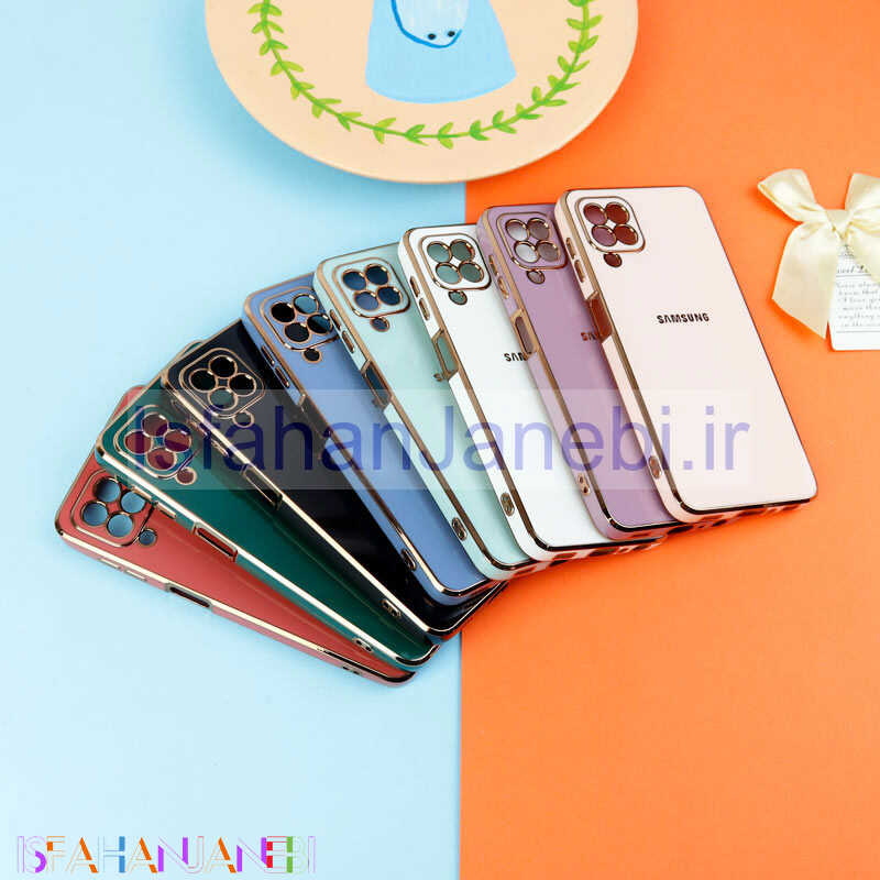 اصفهان جانبی-قاب براق My Case محافظ لنزدار Samsung Galaxy A22 4G / M22 / M32 4G