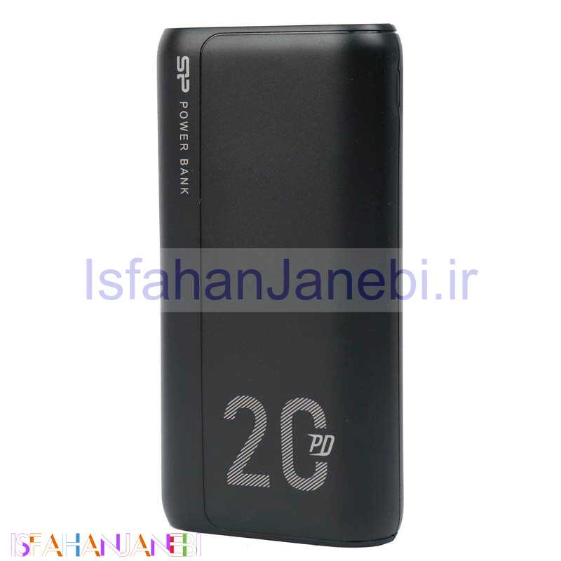 اصفهان جانبی-پاور بانک فست شارژ 20000 سیلیکون پاور Silicon Power QS15 QC3 PD 18W