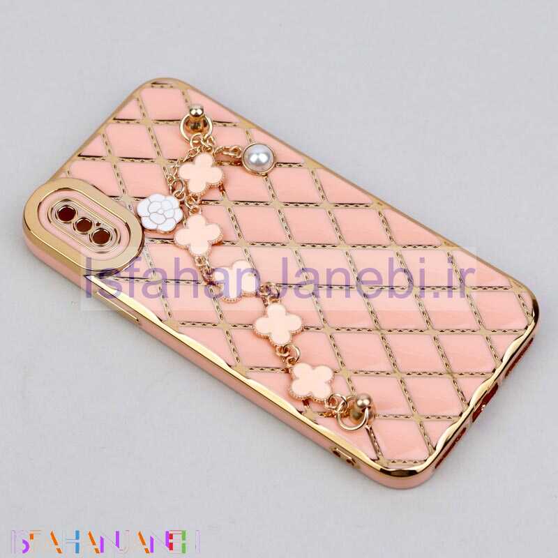 اصفهان جانبی-قاب بالشتی دستبندی محافظ لنزدار iPhone X / XS