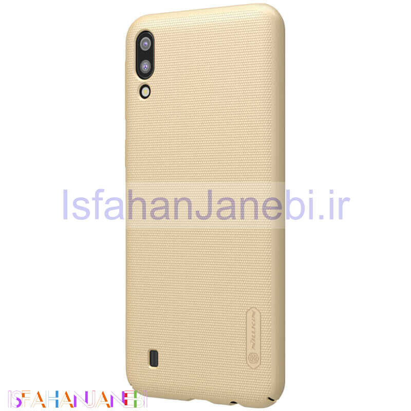 اصفهان جانبی-قاب اورجینال ضدضربه Super Frosted نیلکین Samsung M10 + استند
