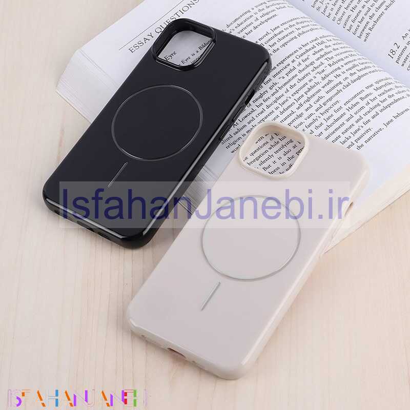 اصفهان جانبی-قاب مگ سیف Case آیفون iPhone 13 / 14 براق