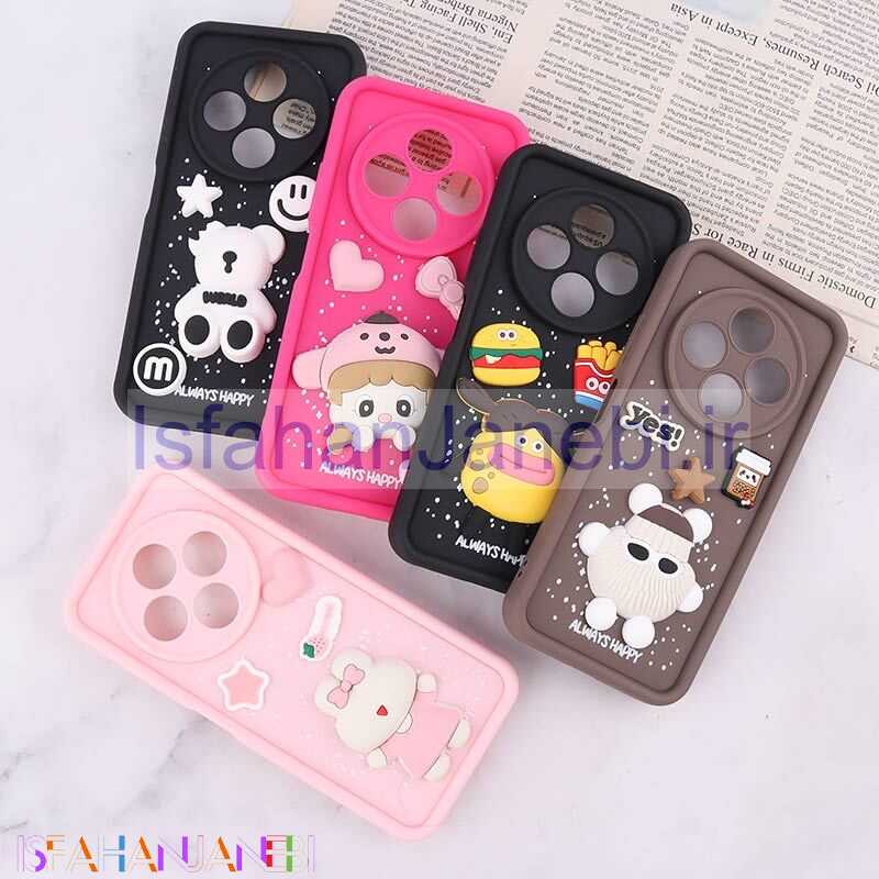 اصفهان جانبی-قاب سیلیکونی سولید شیائومی Redmi 14C / Poco C75 محافظ لنزدار