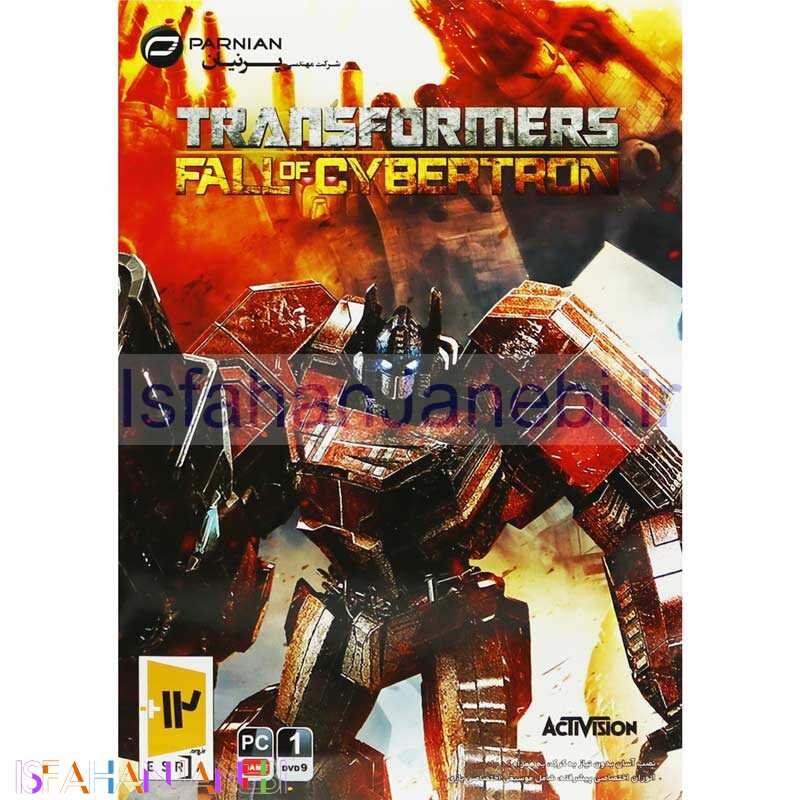اصفهان جانبی-Transformers Fall of Cybertron PC 1DVD9 پرنیان