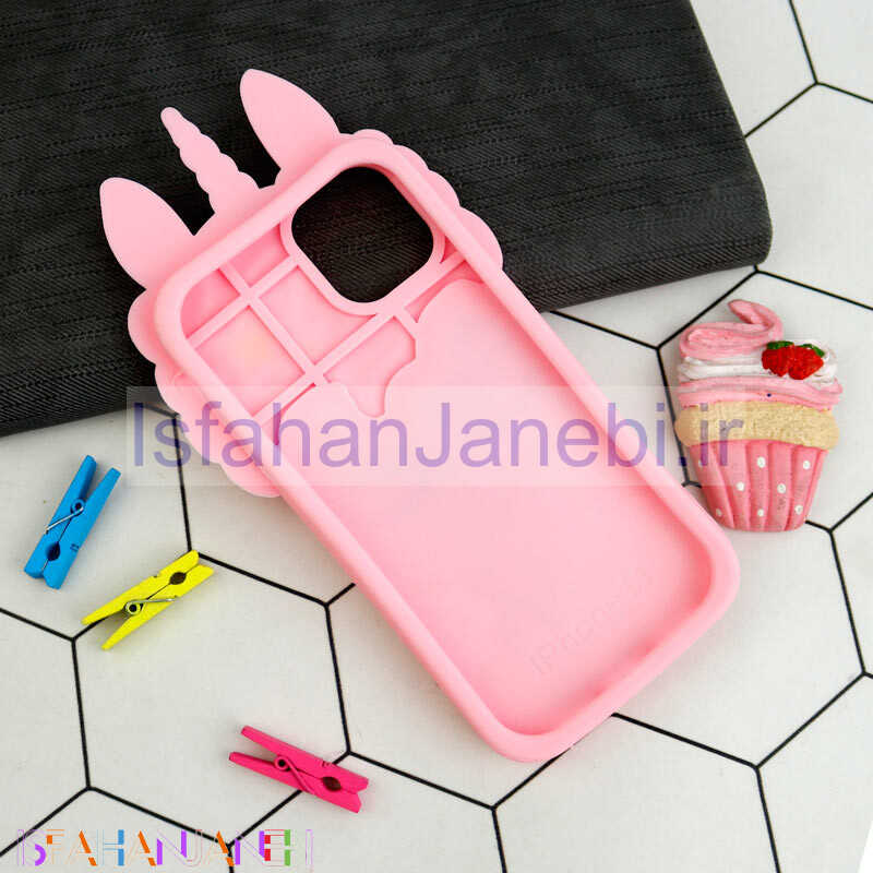 اصفهان جانبی-قاب سیلیکونی آکواریومی یونیکورن iPhone 11