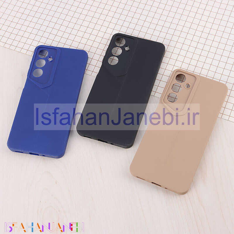 اصفهان جانبی-قاب ژله ای پورش دیزاین سامسونگ Galaxy A16 4G / A16 5G محافظ لنزدار