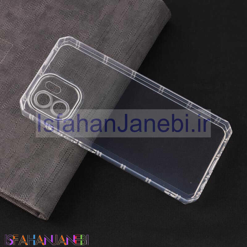 اصفهان جانبی-قاب ژله ای بی رنگ شیائومی Redmi A1 محافظ لنزدار
