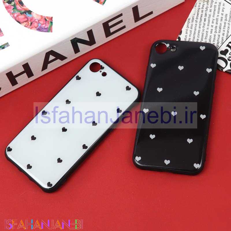اصفهان جانبی-قاب PC TPU طرح قلبی آیفون iPhone 7/8