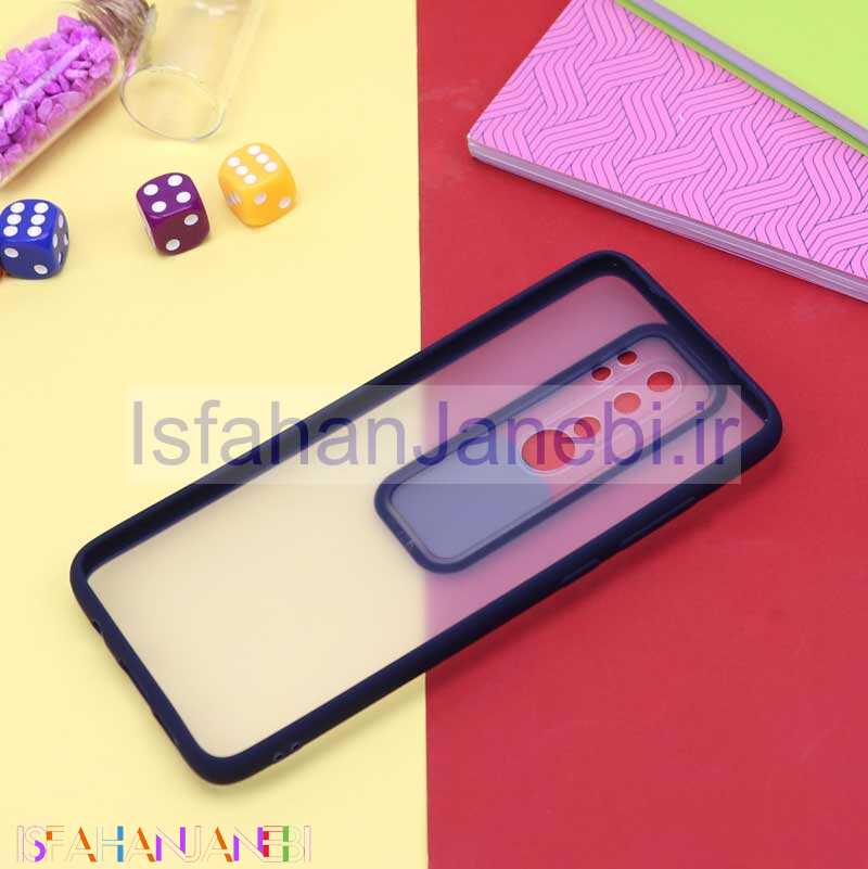 اصفهان جانبی-قاب PC مات محافظ لنز دار کشویی Xiaomi Redmi Note 8 Pro