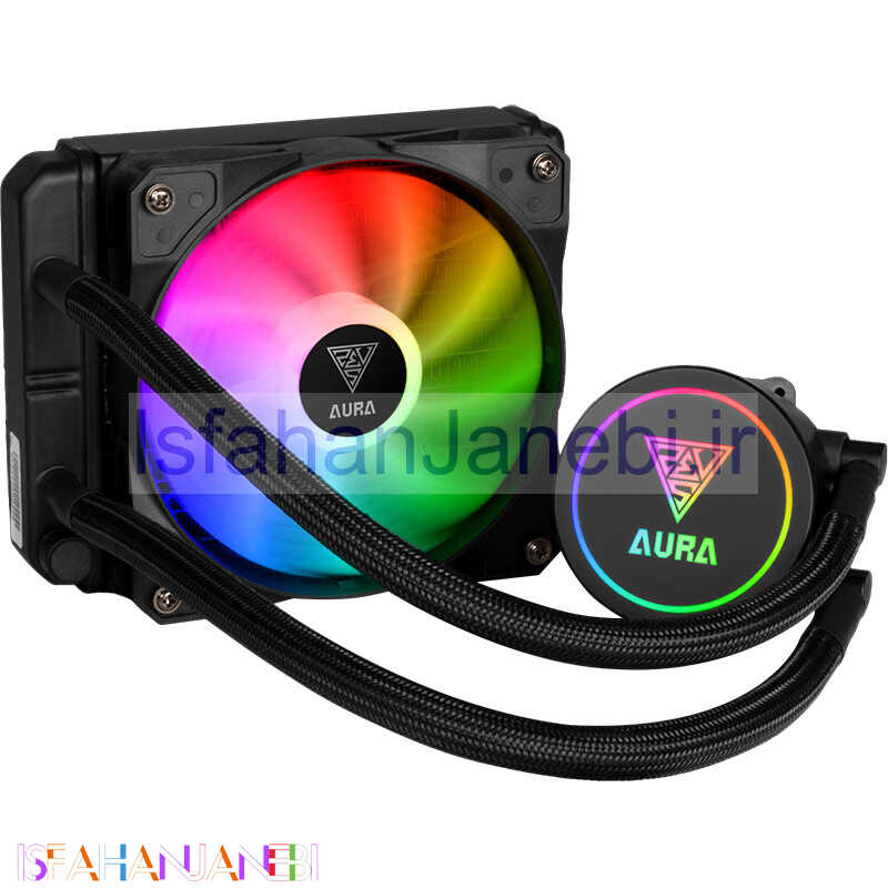 اصفهان جانبی-فن خنک کننده CPU گیم دیاس Gamdias AURA GL120 RGB