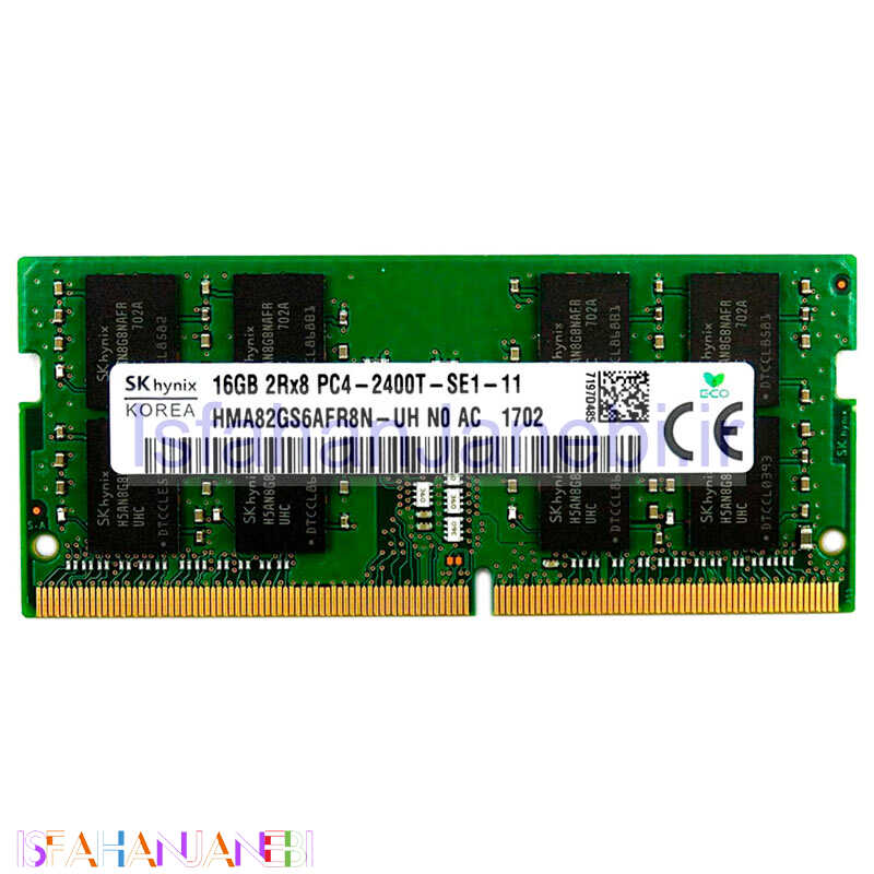 اصفهان جانبی-رم لپ تاپ هاینیکس Hynix DDR4 16GB 2400MHz CL17