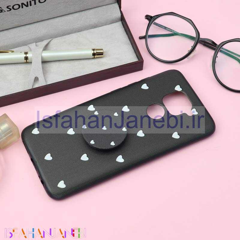 اصفهان جانبی-قاب فانتزی برجسته + پاپ سوکت کد2 شیائومی Redmi Note 9