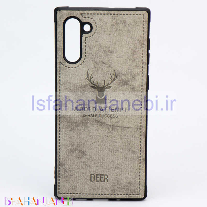 اصفهان جانبی-قاب چرمی طرح گوزن Samsung Note 10