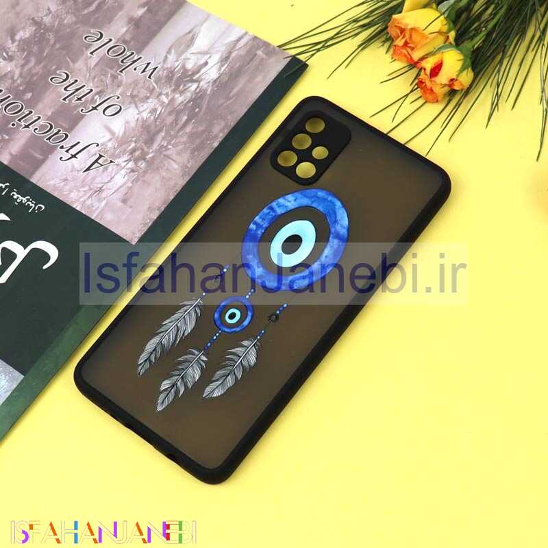 اصفهان جانبی-قاب PC مات محافظ لنزدار طرحدار دیریم کچر Samsung A51