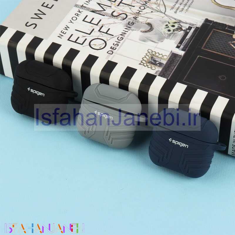 اصفهان جانبی-کاور ایرپاد پرو 3 Spigen Rugged Armor کد 2