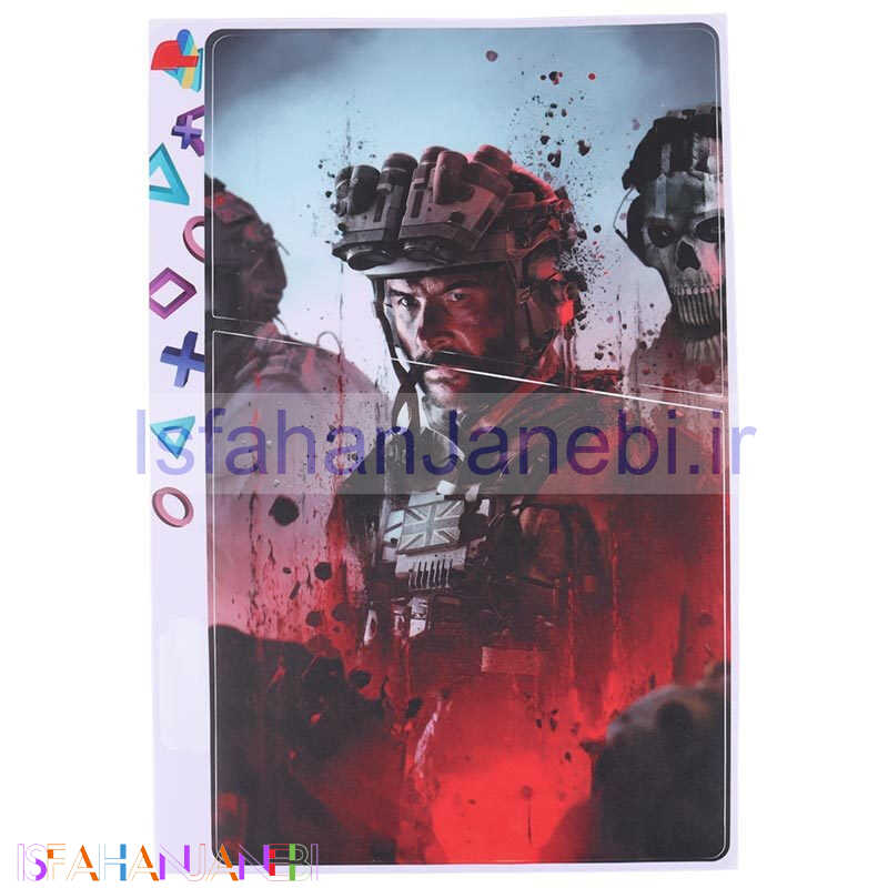 اصفهان جانبی-اسکین پلی استیشن 5 اسلیم دیجیتال طرح Call Of Duty Modern Warfare 3 کد 2