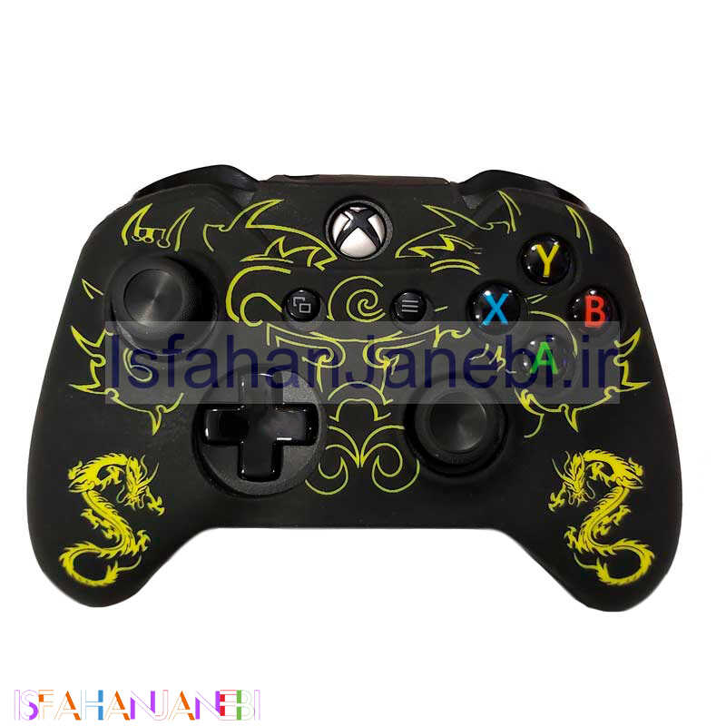 اصفهان جانبی-روکش دسته بازی Xbox طرح اژدها زرد
