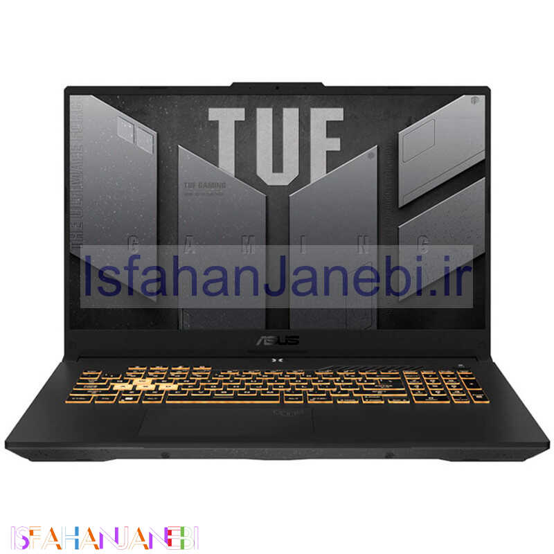 اصفهان جانبی-لپ تاپ گیمینگ ایسوس 17.3 اینچی TUF Gaming F17 FX707ZC Core i5 12500H 16GB 512GB SSD RTX3050