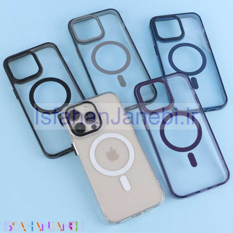 اصفهان جانبی-قاب مگ سیف دور رنگی Phone Case آیفون iPhone 14 Pro Max