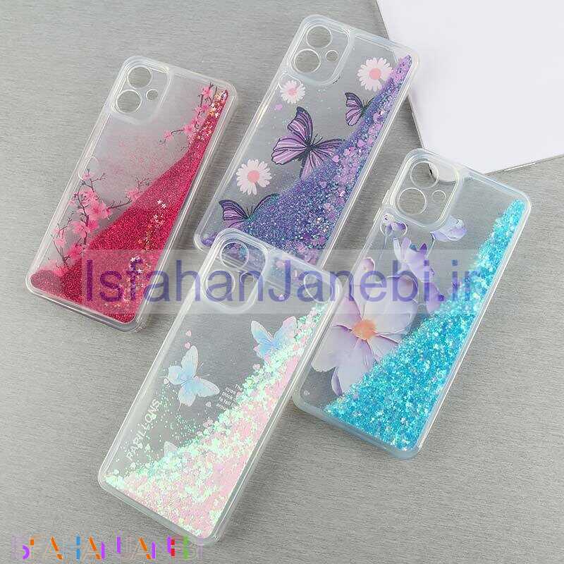 اصفهان جانبی-قاب آکواریومی سامسونگ Galaxy A06 طرح دار کوک محافظ لنزدار