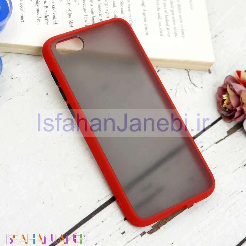 اصفهان جانبی-قاب PC مات محافظ لنز دار Huawei Y5 2018