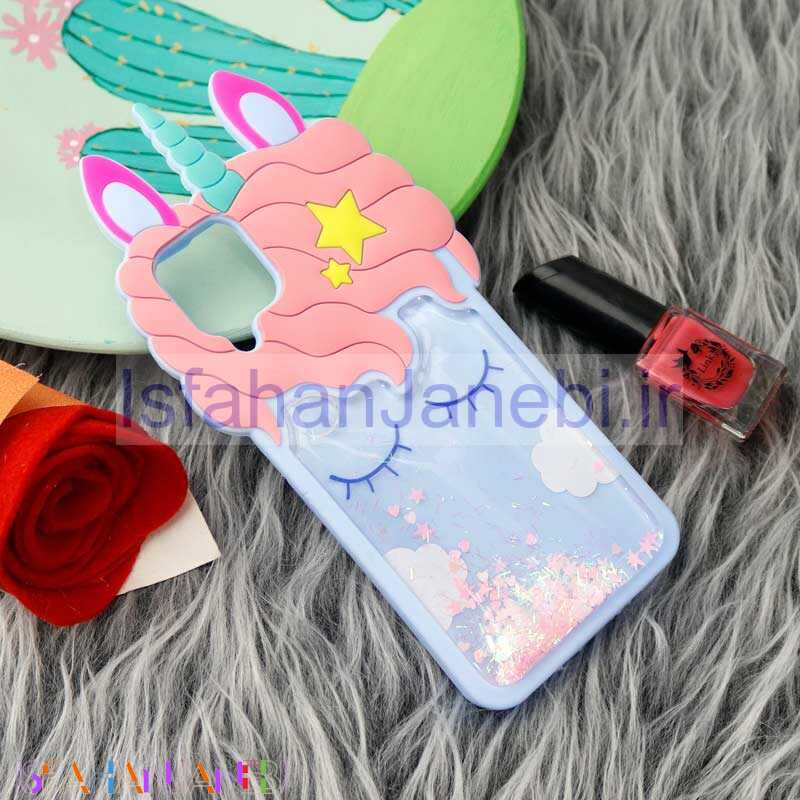 اصفهان جانبی-قاب سیلیکونی آکواریومی یونیکورن Samsung Galaxy A22 4G