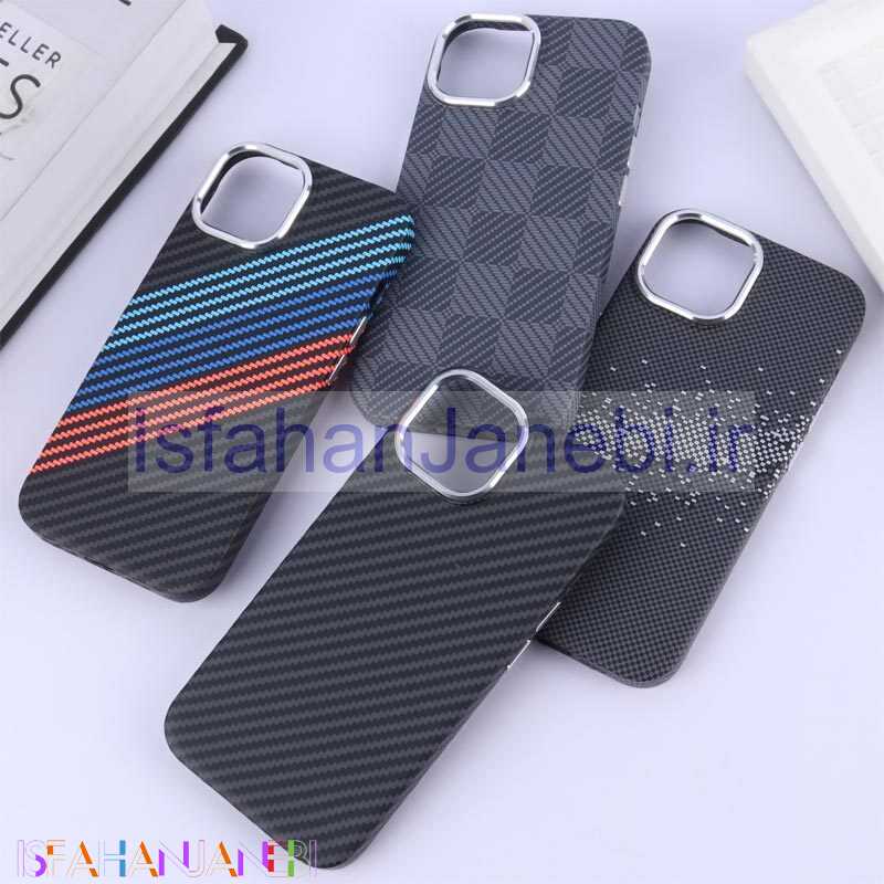 اصفهان جانبی-قاب مگ سیف Carbon آیفون iPhone 15