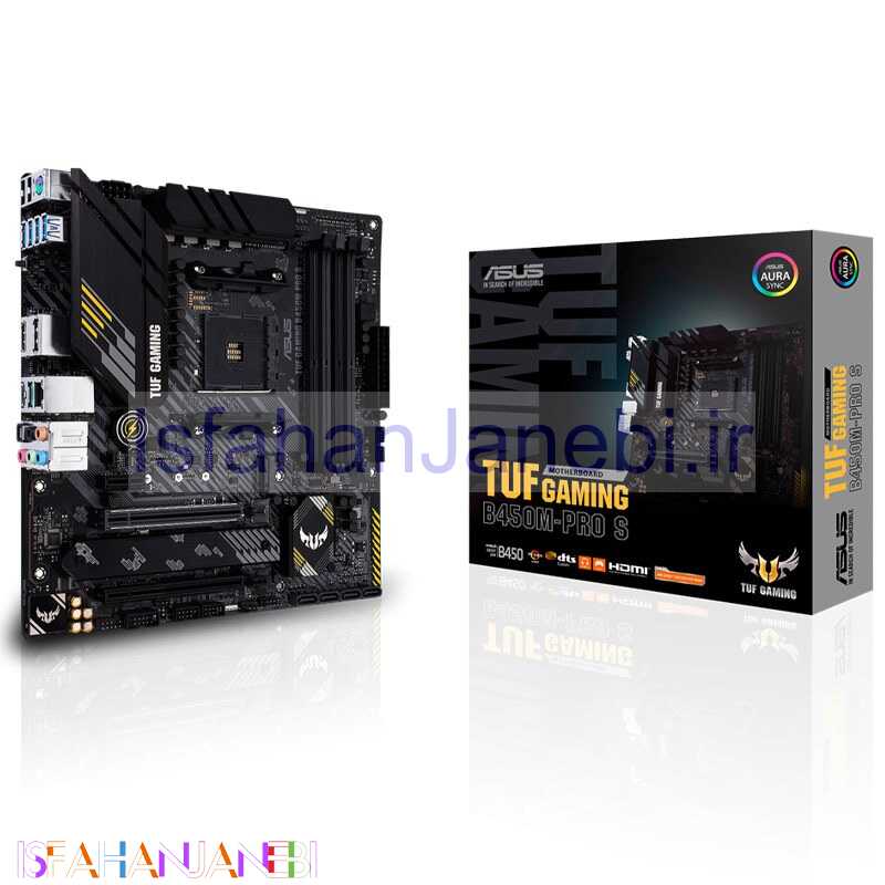 اصفهان جانبی-مادربرد ایسوس TUF GAMING B450M-PRO S