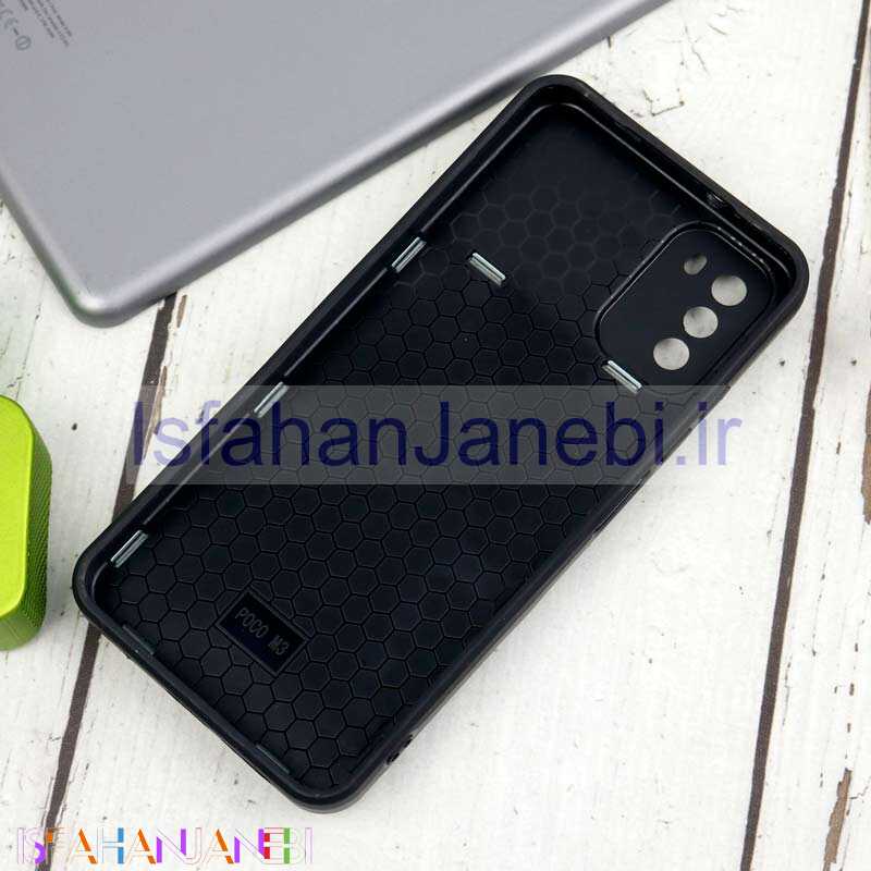 اصفهان جانبی-قاب ضد ضربه محافظ لنزدار کشویی هولدر دار طرح اصلی بتمن Xiaomi Poco M3 سری B