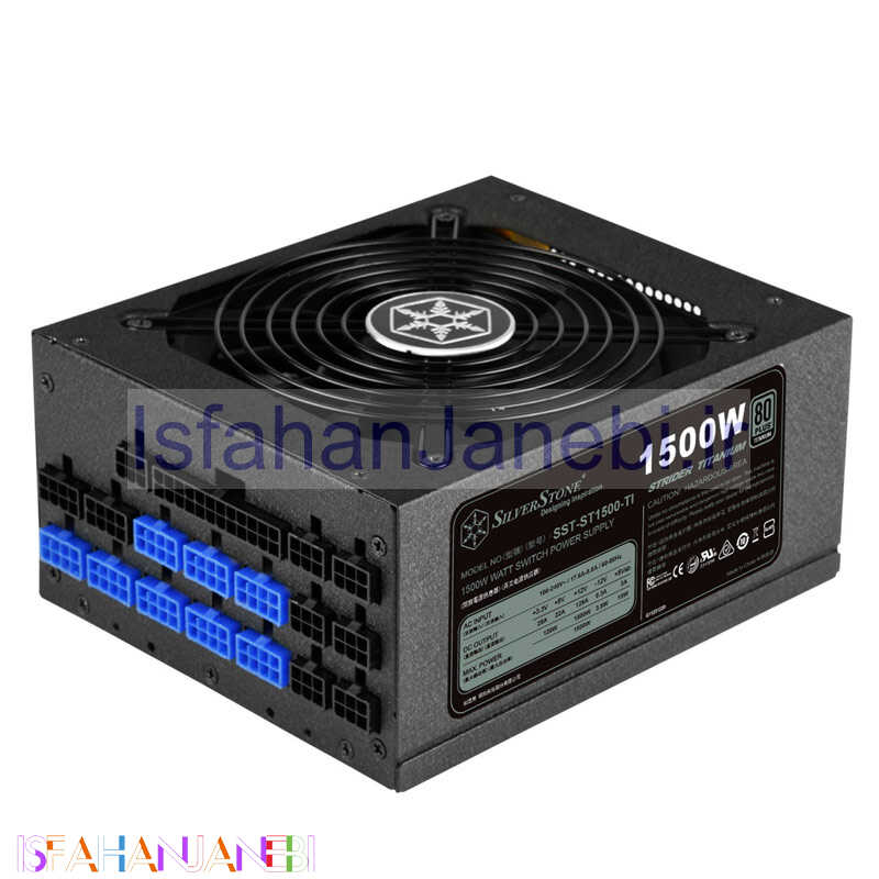 اصفهان جانبی-پاور ماژولار سیلوراستون SilverStone SST-ST1500-TI Titanium 1500W