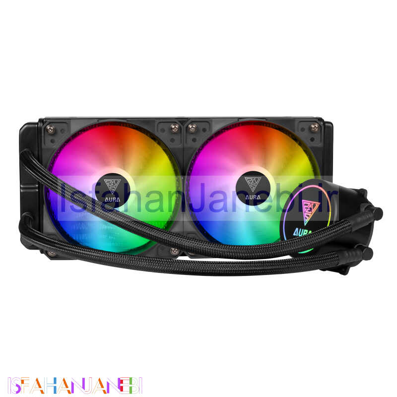 اصفهان جانبی-فن خنک کننده CPU گیم دیاس Gamdias AURA GL240 RGB
