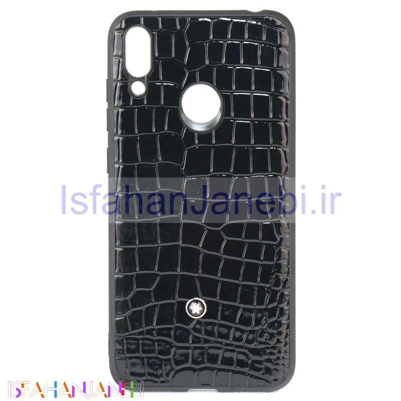 اصفهان جانبی-قاب چرمی Mont Blanc هواوی Y7 Prime 2019 مشکی
