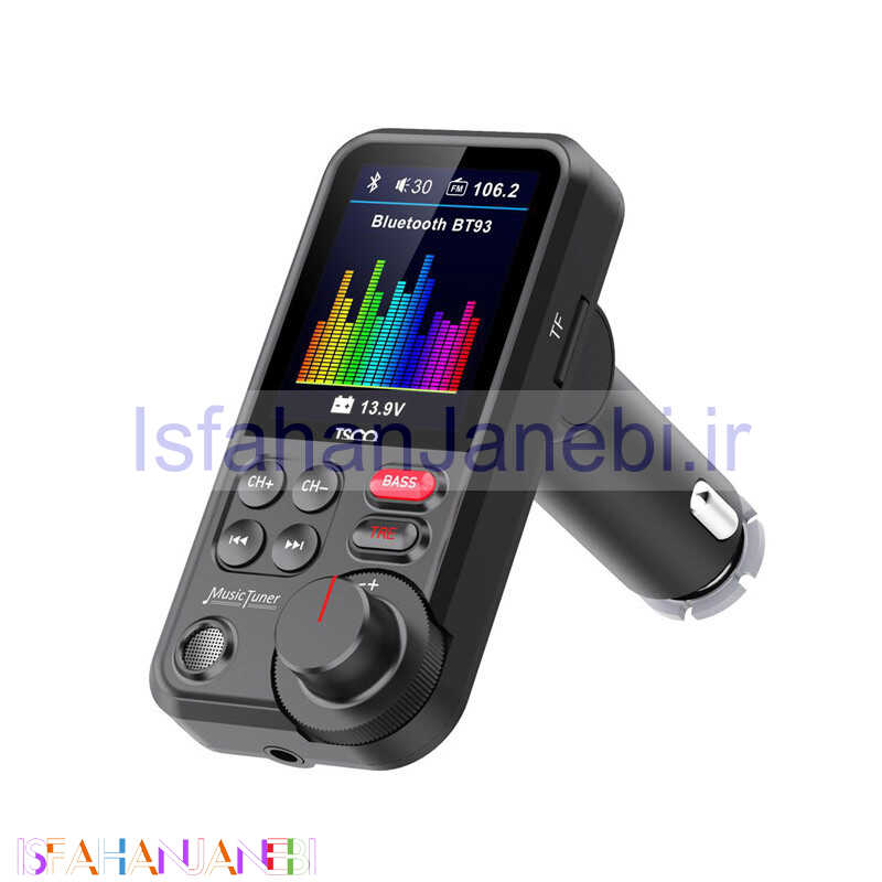 اصفهان جانبی-شارژر فندکی + FM Player بلوتوثی TSCO BFM2220