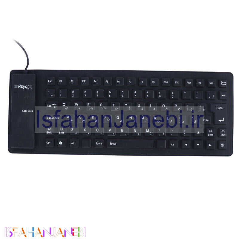 اصفهان جانبی-کیبورد ژله ای Royal RK-700