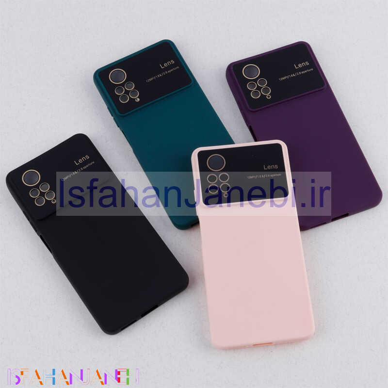 اصفهان جانبی-قاب سیلیکونی Lens Aperture محافظ لنزدار Xiaomi Redmi Note 11 Pro / Note 11 Pro Plus 5G (India)