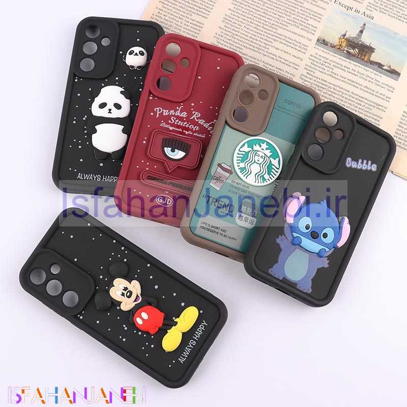 اصفهان جانبی-قاب سیلیکونی سولید سامسونگ Galaxy A35 محافظ لنزدار