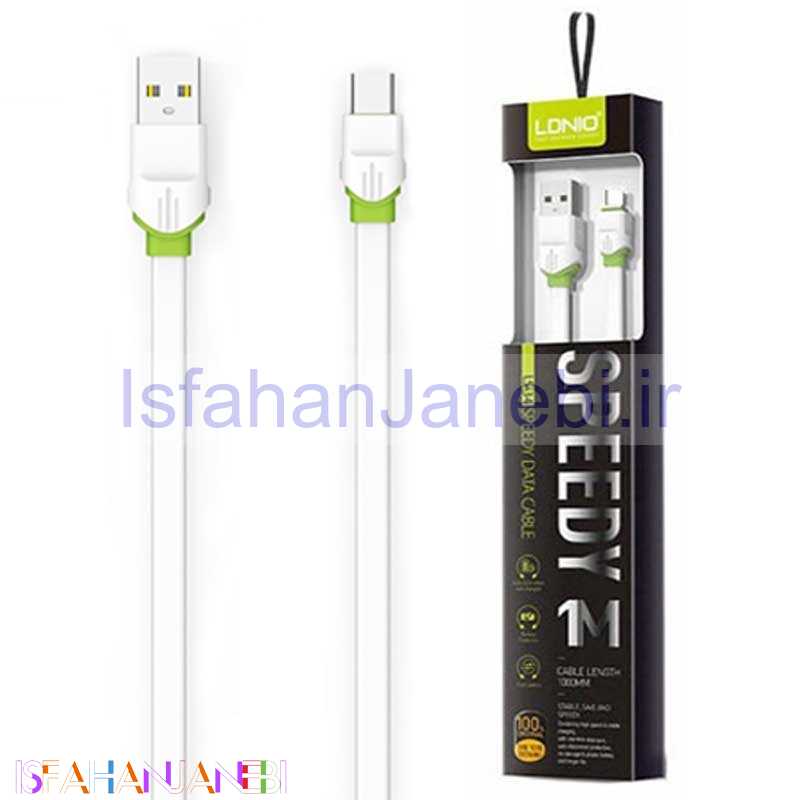 اصفهان جانبی-کابل LDNIO LS-35 Type-C 2m