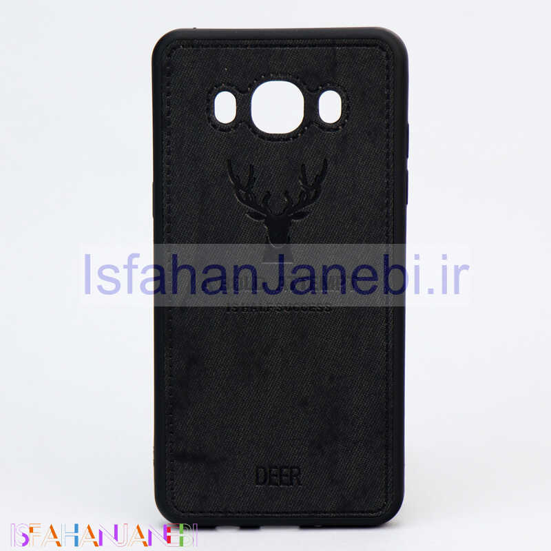 اصفهان جانبی-قاب چرمی طرح گوزن Samsung J5 2016 مشکی